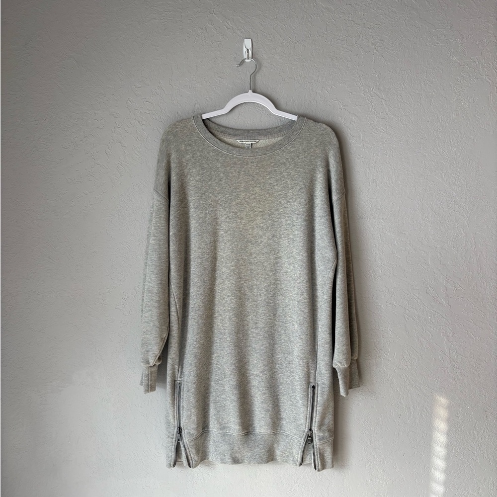 American Eagle Outfitters Heather Gray Sweater Dress